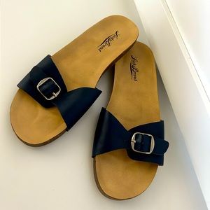 Lucky Brand blue sandals. Size 6. Great condition